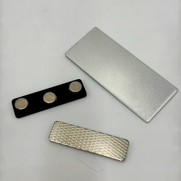 Brand New 10 Sets Sublimation Name Tags 1”x3” Magnetic Blanks with Rounded Edges - Picture 5 of 6